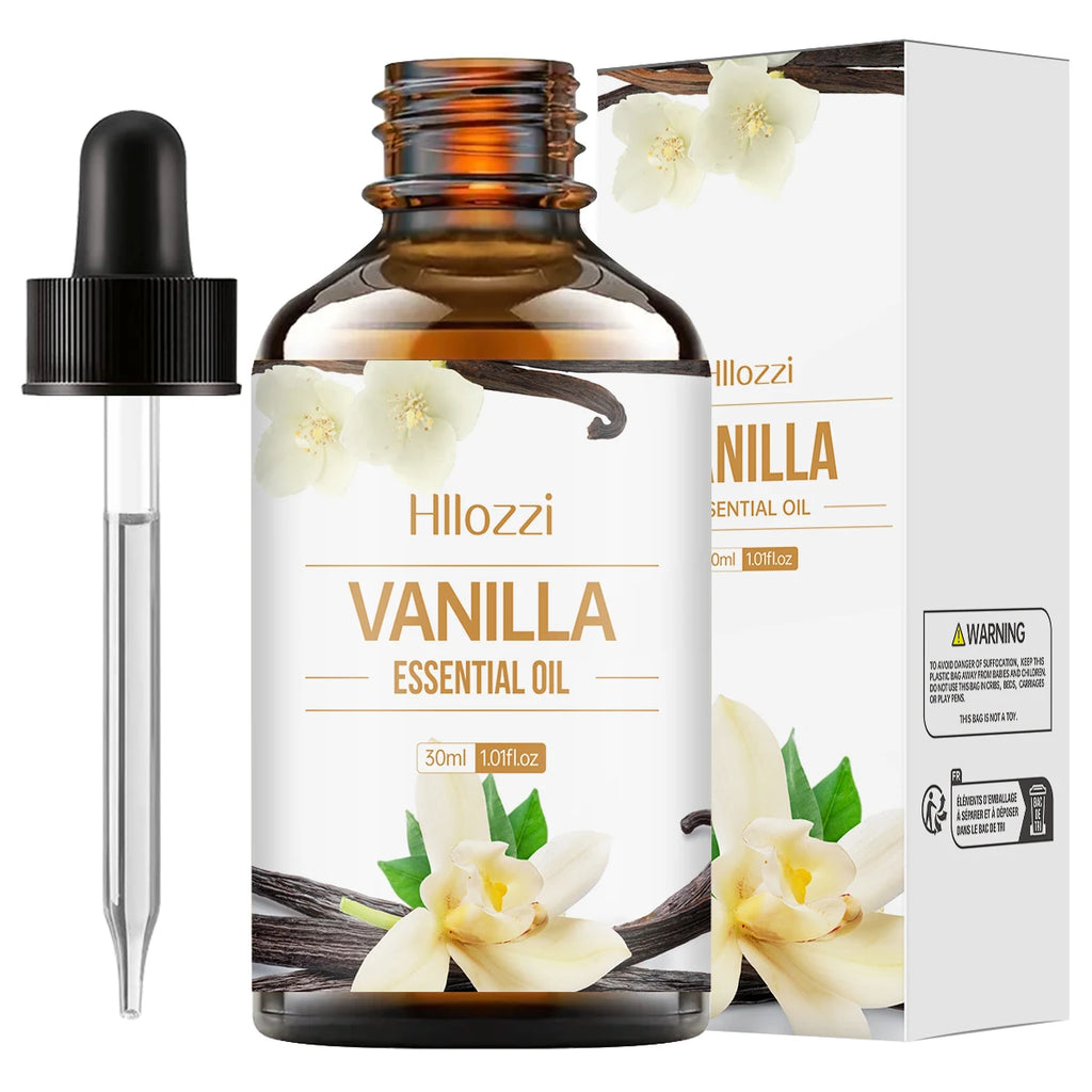 100ml/60ml/30ml Vanilla essential oil Hydrating and moisturizing Skin care Aromatherapy essential oil Aromatherapy Humidifier Zpaxo 30ML VANILA Other Vanilla