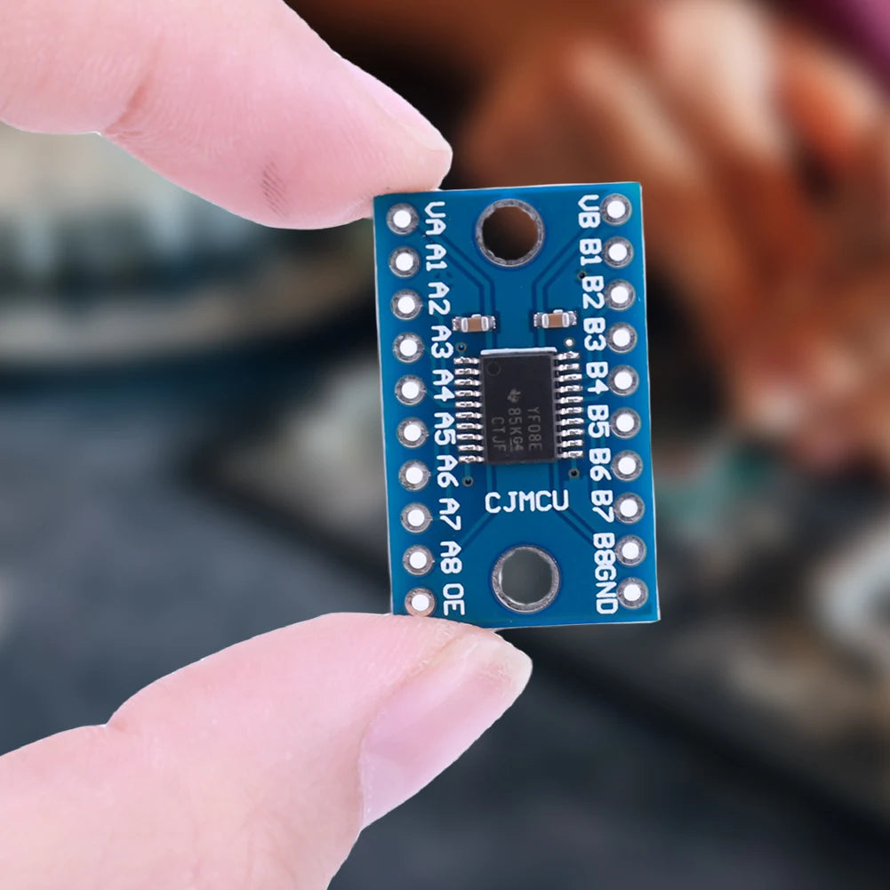 TXS0108E TTL Bi-directional Mutual Converter 3.3V 5V 8 Channel Logic Level Switching Shifter High Speed for Raspberry Pi Zpaxo