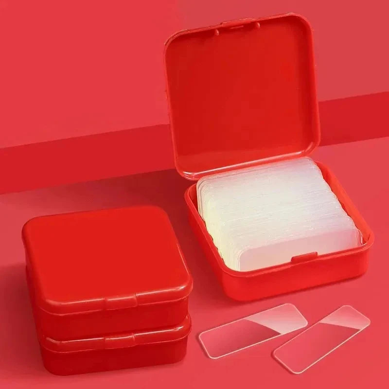Reusable Double-Sided Nano Tape – No Trace, Waterproof, Transparent