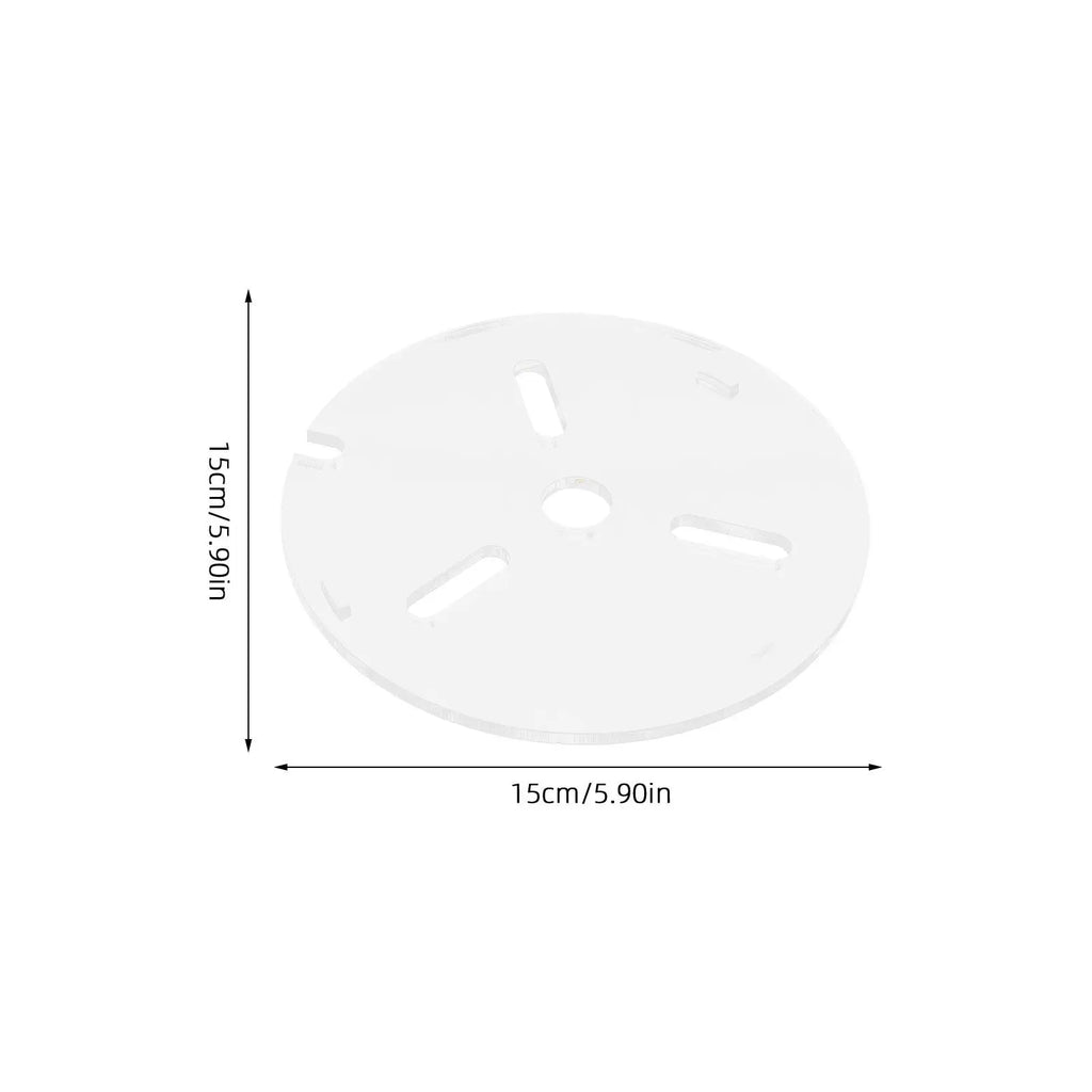 Small Acrylic Aquarium Lid Clear Anti-jumping Cover Round Transparent