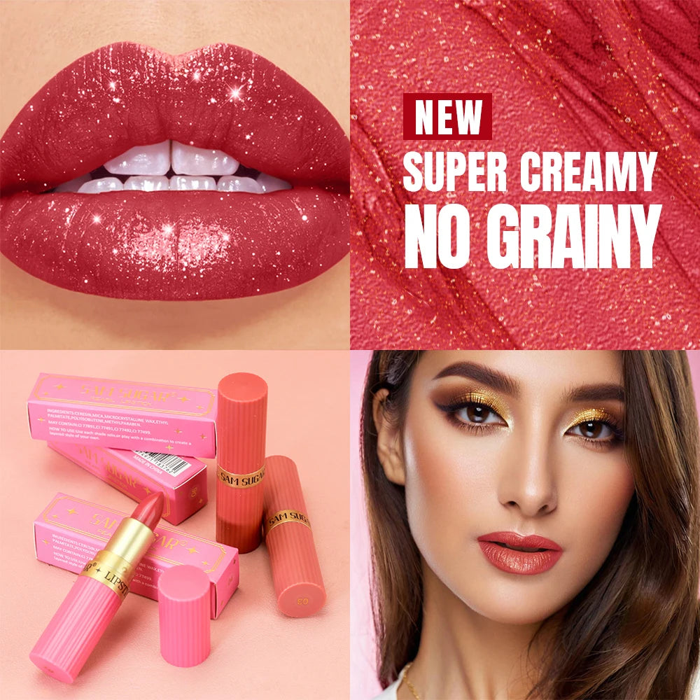 Shining Pearl Lip Gloss Long-lasting Luster Moisturizing Waterproof