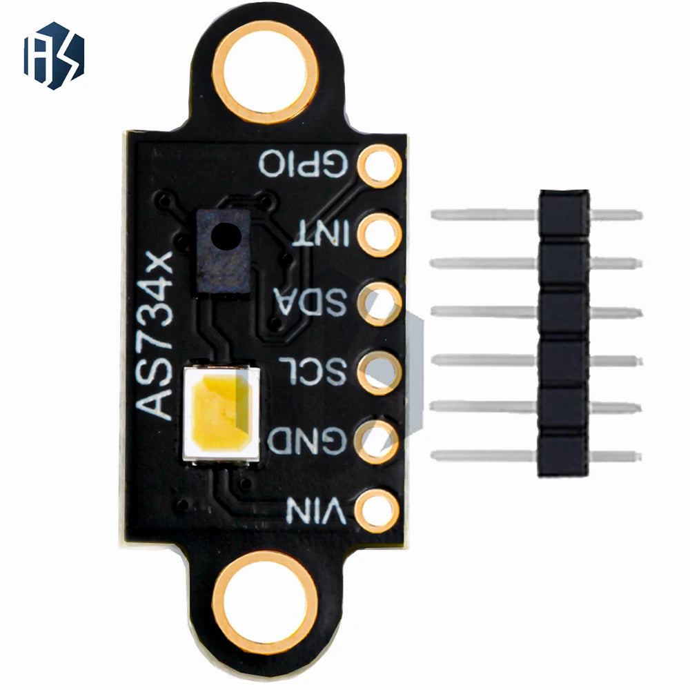 AS7341 AS734x Visible Spectral Sensors Module Color Temperature illuminance High Accuracy Color Detection For Arduino Zpaxo