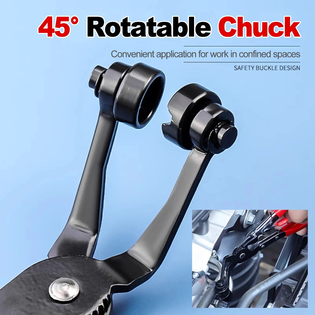 Auto Pliers Removal Tools Water Pipe Hose Flat Band Ring Tube Clamps