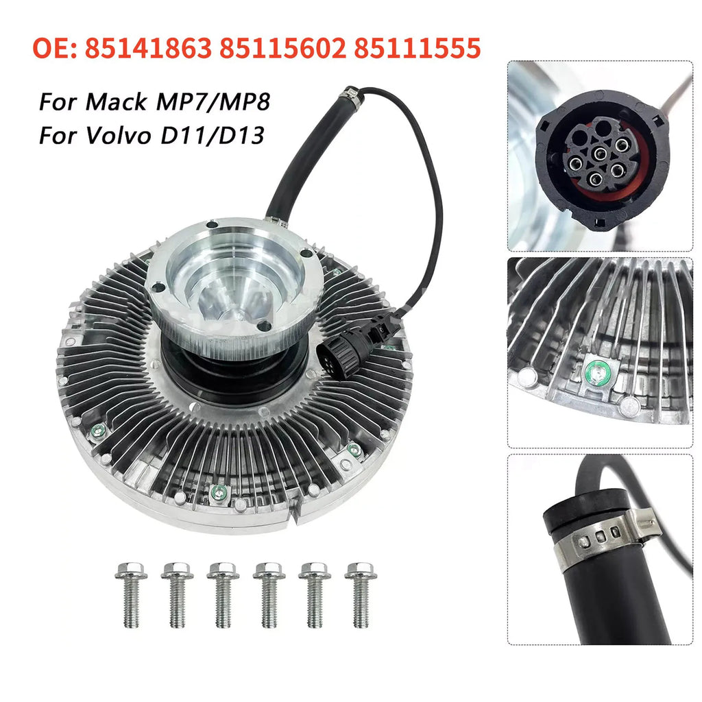 85141863 85115602 Mack MP7 MP8 Car Fan Clutch Volvo D11 D13 85111555