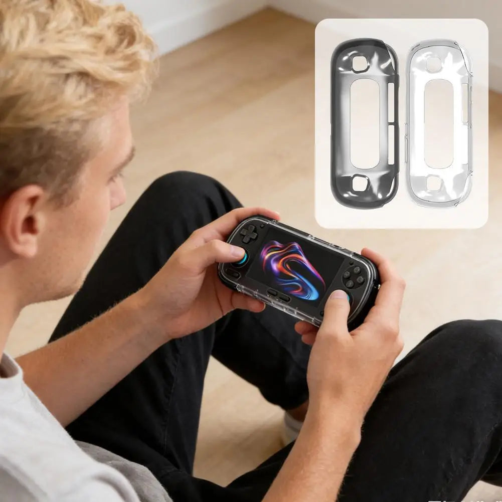 TPU Clear Case for Retroid Pocket 6 – Anti-Drop Protection Gaming Console Case Zpaxo