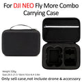 Carrying Case Protective Shockproof Stroage Bag Shoulder Box For DJI NEO RC N3 More Drone Remote Battery Accessories Waterproof Zpaxo Black Black