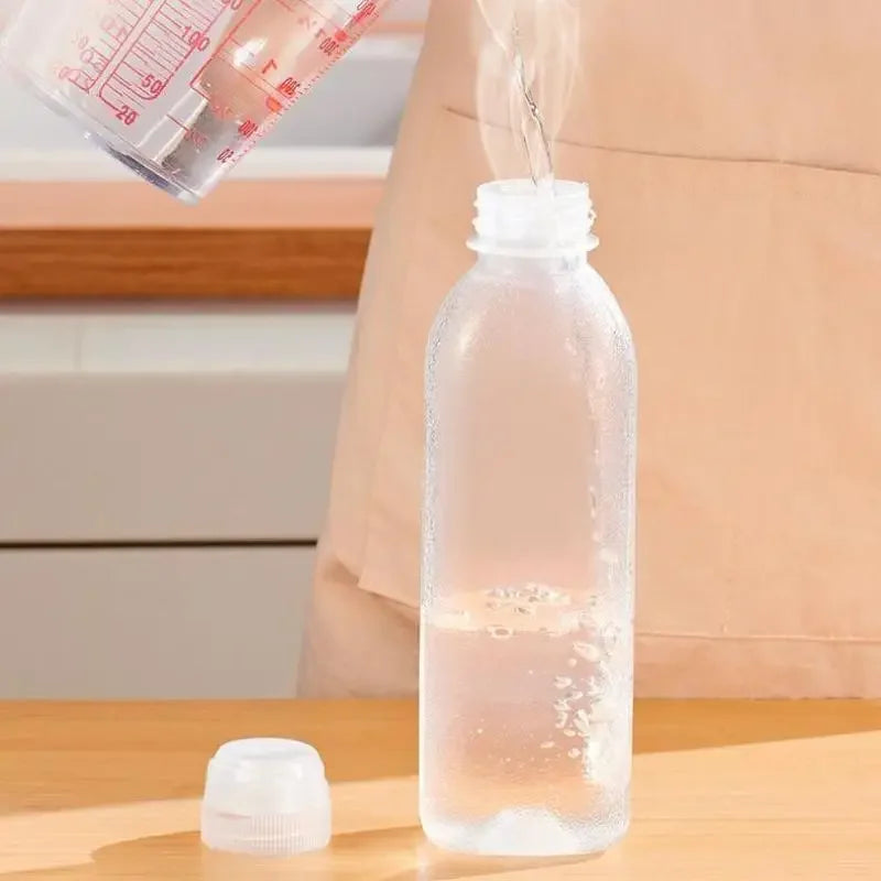 300/500/1000ML Kitchen Oil Bottle Seasoning Plastic Squeeze Bottle Dispenser For Salad Sauce Olive Oil Container Cooking Gadgets Zpaxo