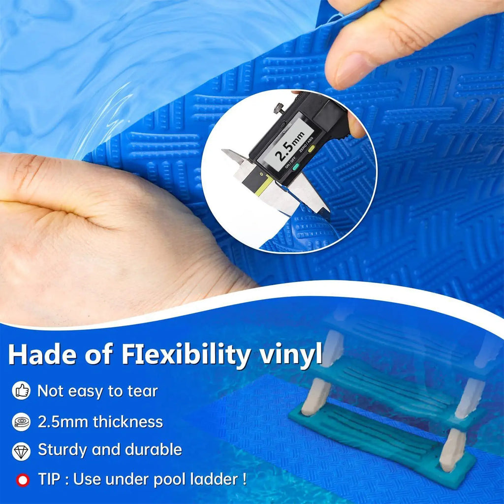 Non-slip Pool Step Pad Swimming Ladder Mat Outdoor Waterproof Cushion