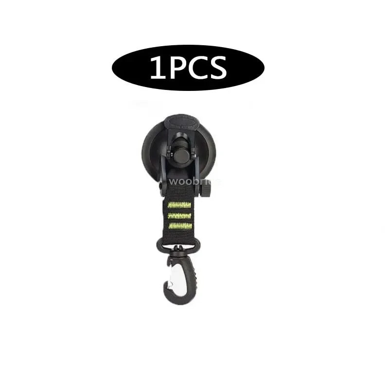 1 Car Tent Suction Cups Outdoor Camping Rope Powerful Cup Buckle Side