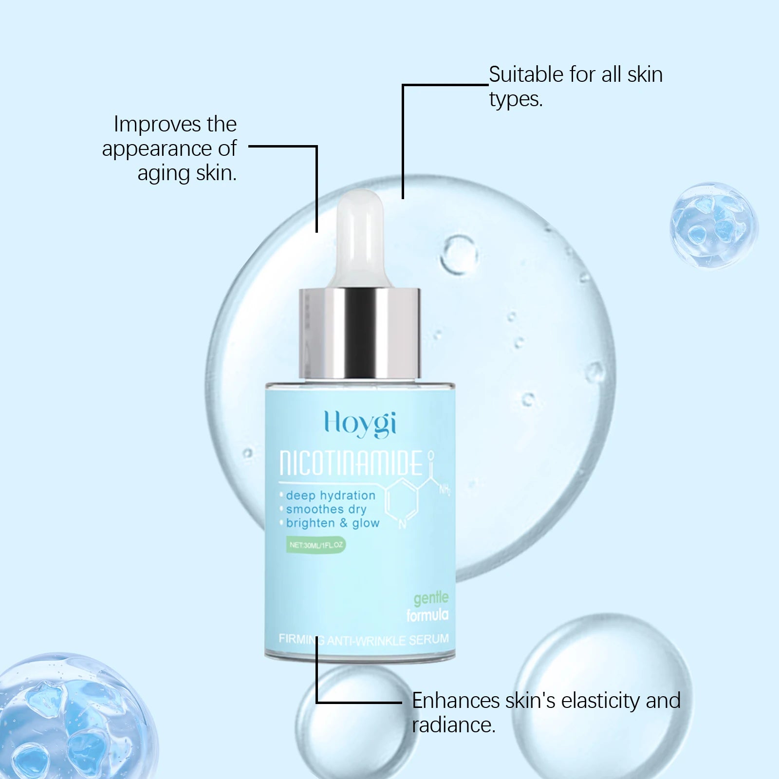 Hoygi Facial Essence – Moisturizing & Nourishing Face Serum Facial Essence Serum Zpaxo