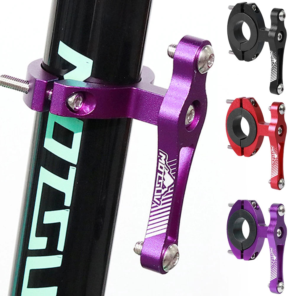 Bicycle Bottle Cage Holder Adapter Water Seat Post Mount Cycling