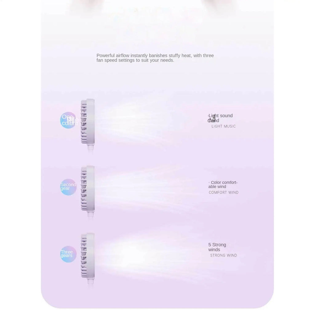 Magnetic Portable Fan Handheld Cooling Device With Phone Stand Rechargeable Mini Handheld Fan For Women Men Travel Cruise Picnic Zpaxo