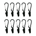 Camping Tarp Clips Carabiner Hanging Hooks Outdoor Tent Windproof