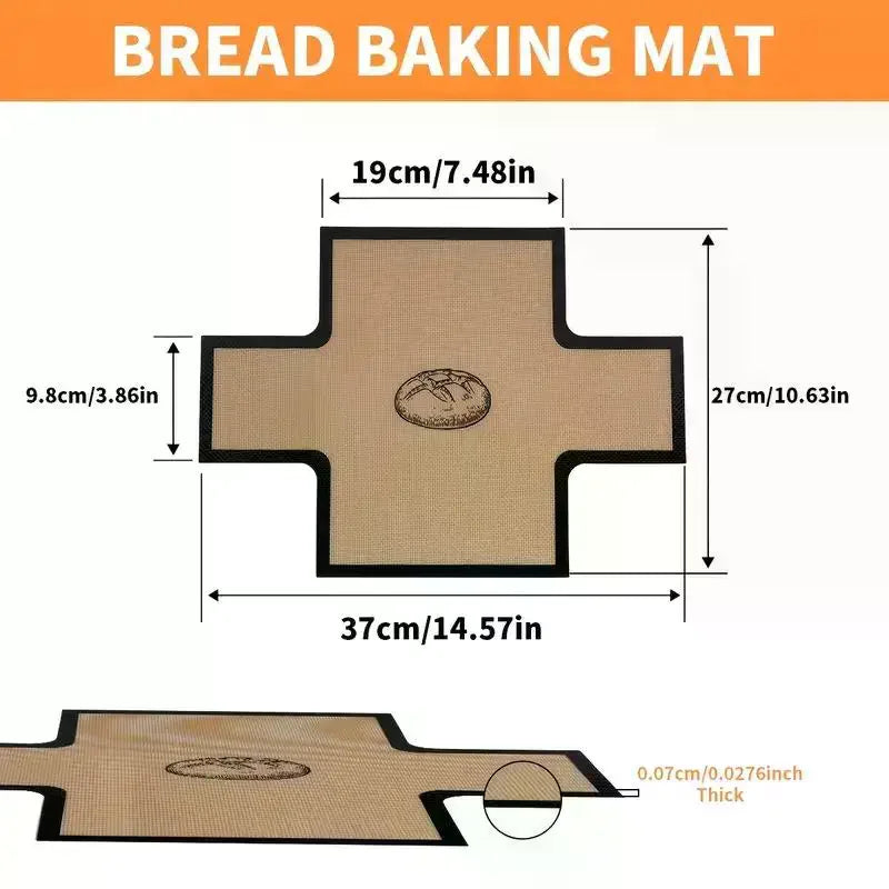 Silicone Bread Loaf Pan Pans Food Grade Safe Baking Liners Nonstick Zpaxo