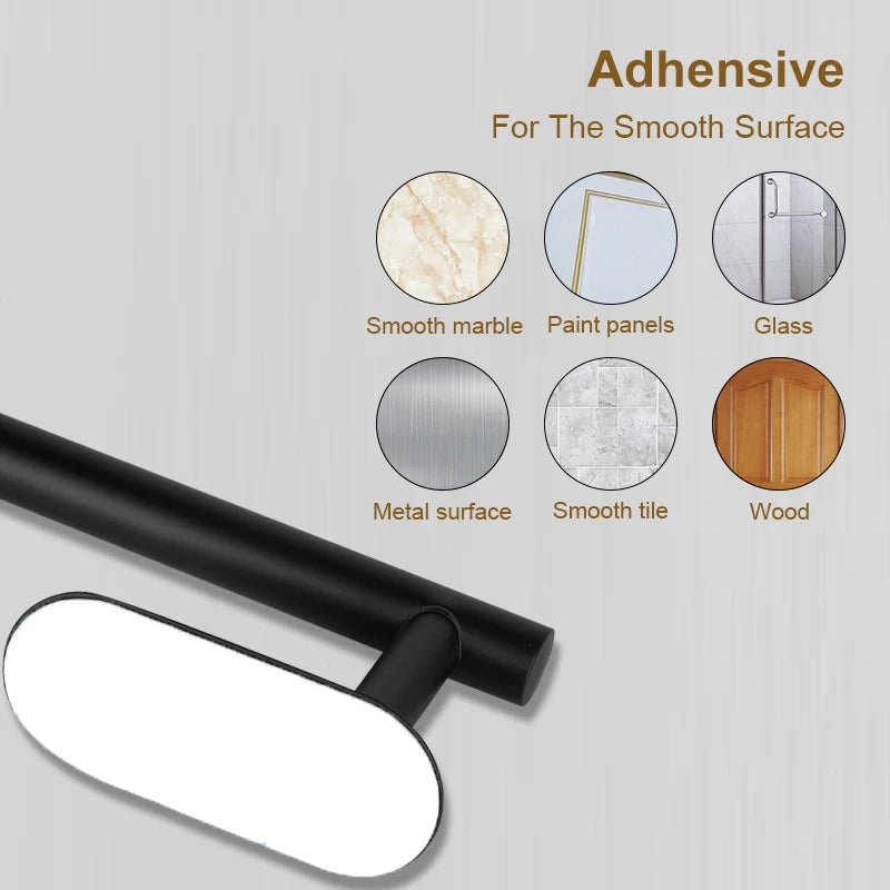 Stainless Steel Paper Towel Holder Hanging Roll Rack Toilet Plastic