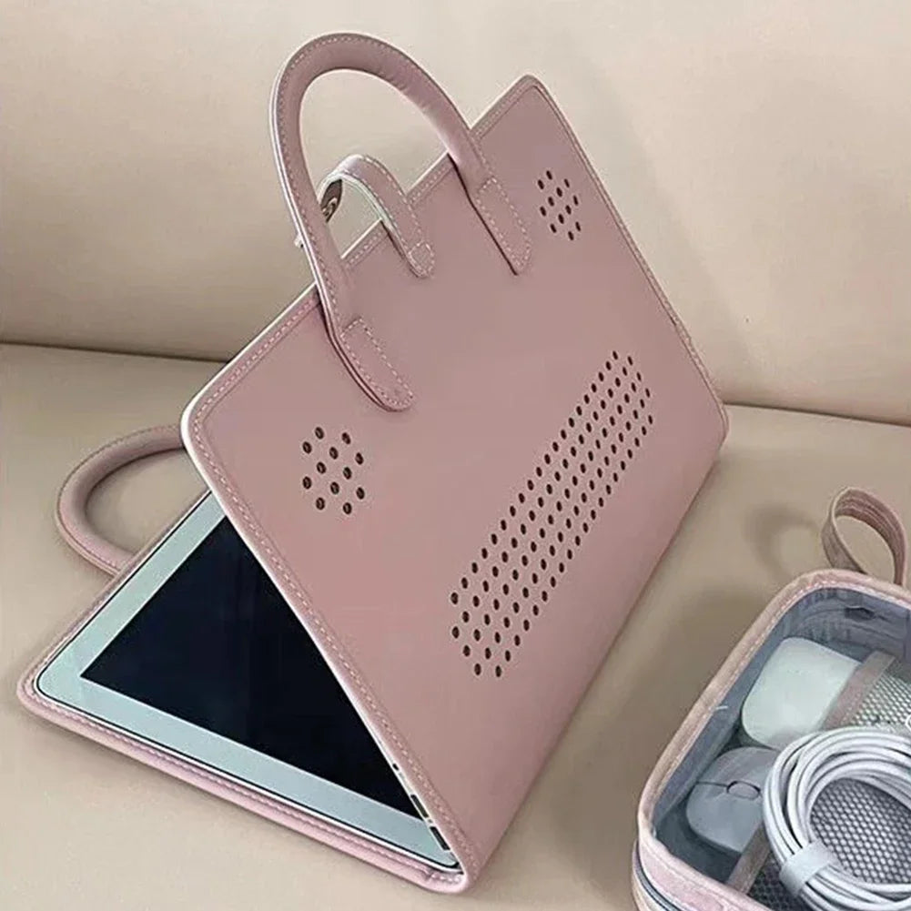 Shockproof Laptops Sleeve Case Handle Protective Laptop Macbook