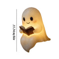 Halloween Ghost Lamp LED Night Light Cute Reading Ornament Bedroom