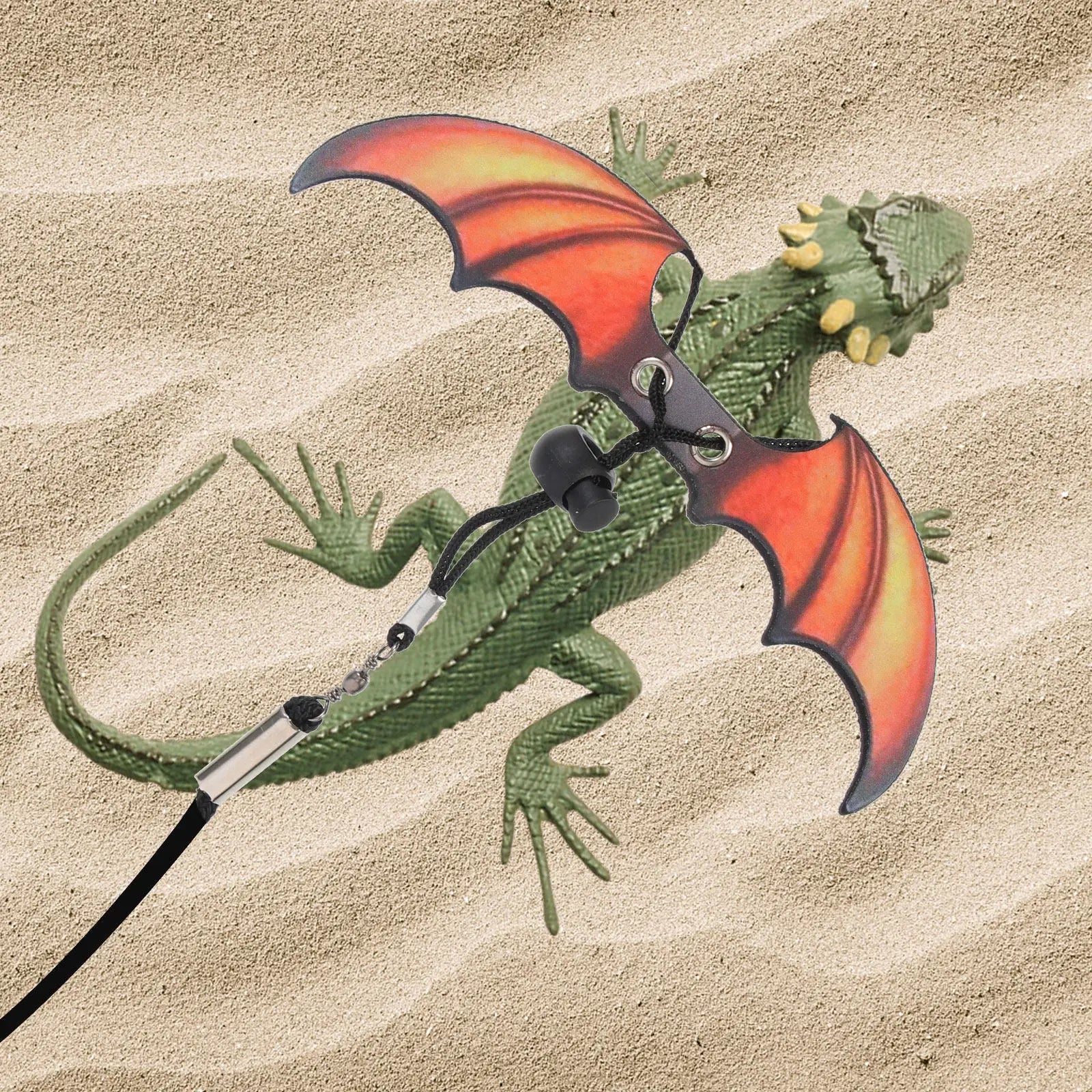 Lizard Leash Bearded Dragon Crested Gecko Adjustable Reptile Outdoor