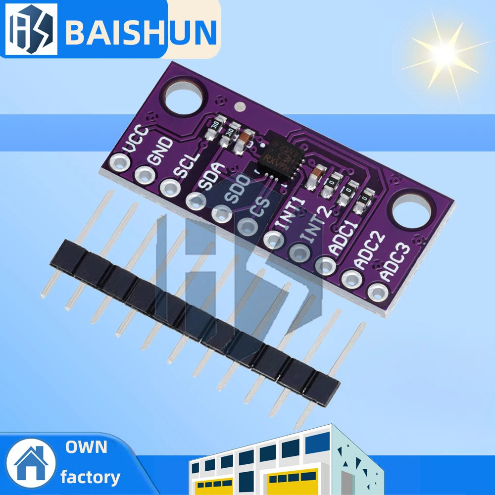 LIS3DSH LIS3DH High-resolution Three-axis Accelerometer Triaxial Zpaxo