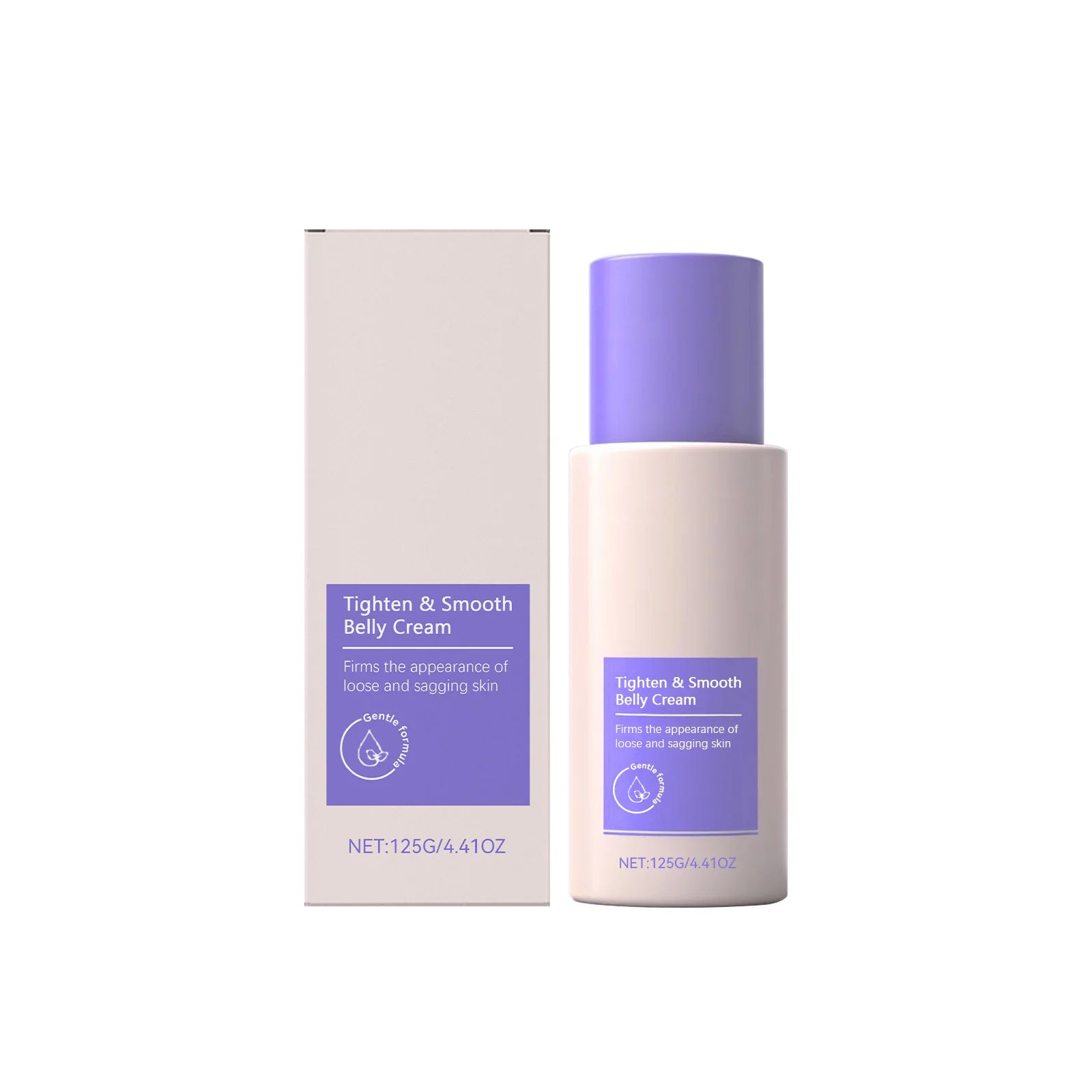 Rose Belly Tightening Cream – Firm Skin & Reduce Stretch Marks Body Firming Cream Zpaxo 125g
