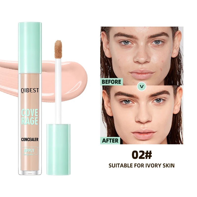 Waterproof Concealer Long-lasting Coverage Conceals Masks Blemishes Zpaxo Q2554-02