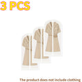 Moth-Proof Garment Bags with Zip – Washable 3/6-Pack