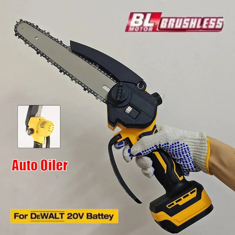 Fit DeWALT 20V 18V Battery Brushless Chainsaw Automatic Oiler