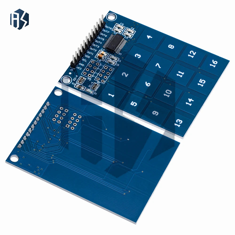 TTP229 16-Channel Digital Capacitive Touch Sensor Module for Arduino Compatible Zpaxo