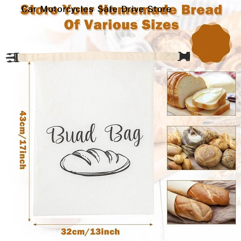 CM1PCS Eco-friendly Reusable Beeswax Bread Bag Buckle Fresh Keeping