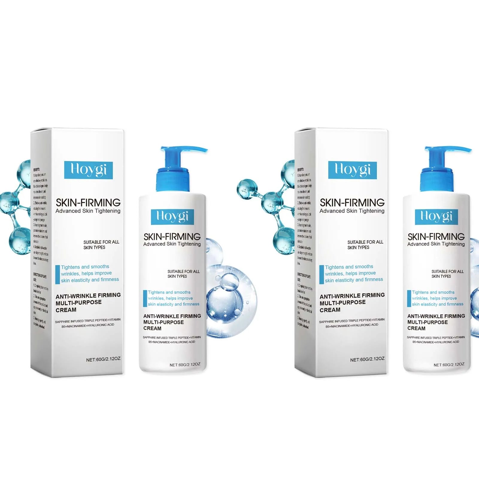 Hoygi Body Firming Cream – Tighten, Lift & Brighten Skin Body Firming Cream Zpaxo 2Pcs