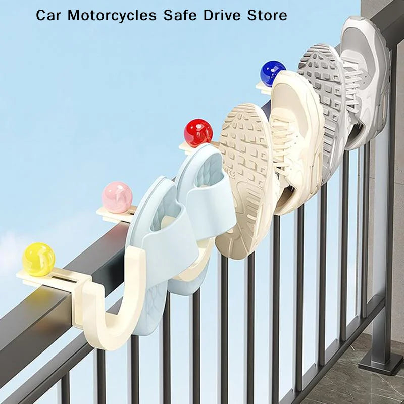 CMAdjustable Outdoor Electric Tricycle Hook Non-punching Balcony
