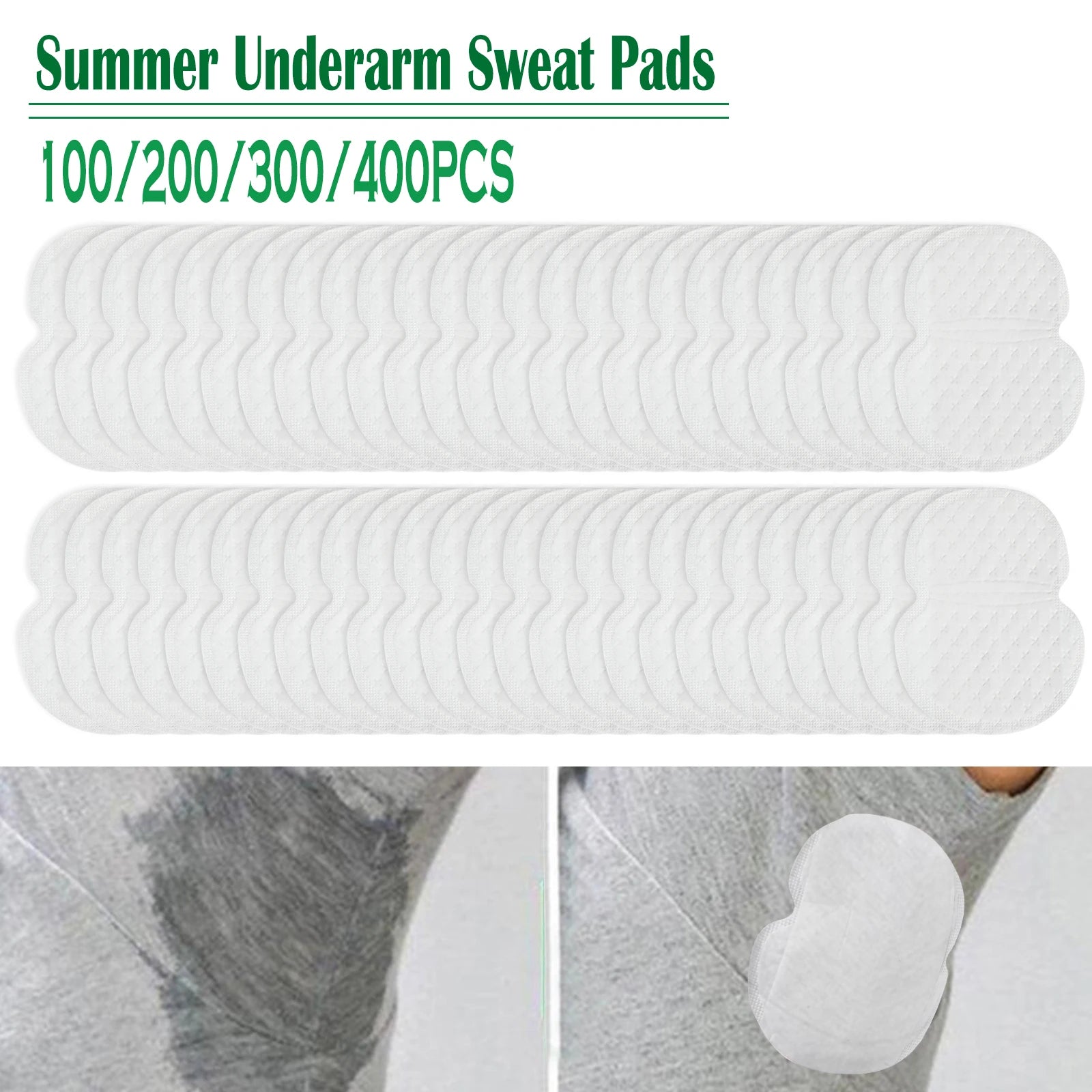 100- Underarm Sweat Pads Disposable Non-woven Breathable Ultra-thin
