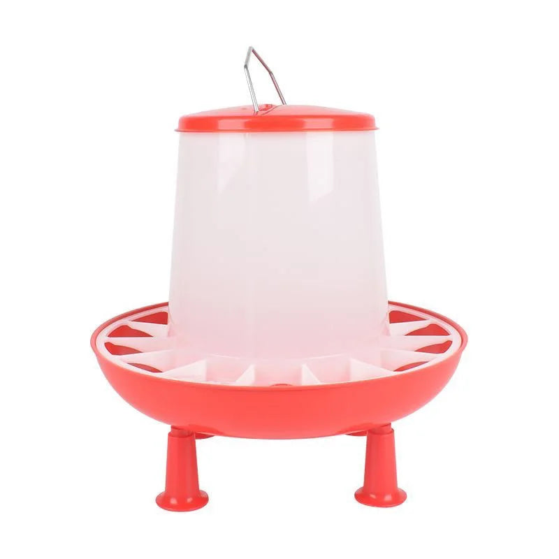 Poultry Automatic Drinking Bucket Goblet Feeder Barrel Water Quail