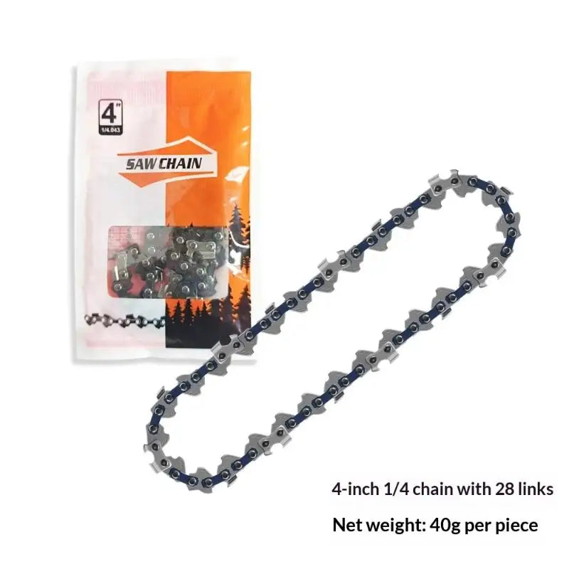 4 6 Electric Saw Mini Chainsaw Logging Blade Pruning Chain Zpaxo A1