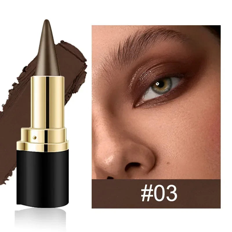 Waterproof Matte Eyeliner Gel Fast Drying Smudge Proof Long Lasting Zpaxo 03