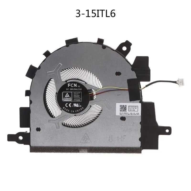 652F Laptop Cooler Fan for IdeaPad 3-15ITL6 82H8 5V 0.5A CPU Radiator Fan Zpaxo