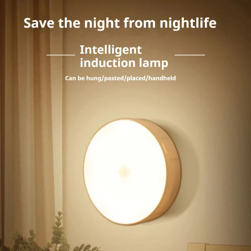 Motion Sensor Night Light – Wireless LED Lamp for Bedroom Motion Sensor Night Light Zpaxo Cold White