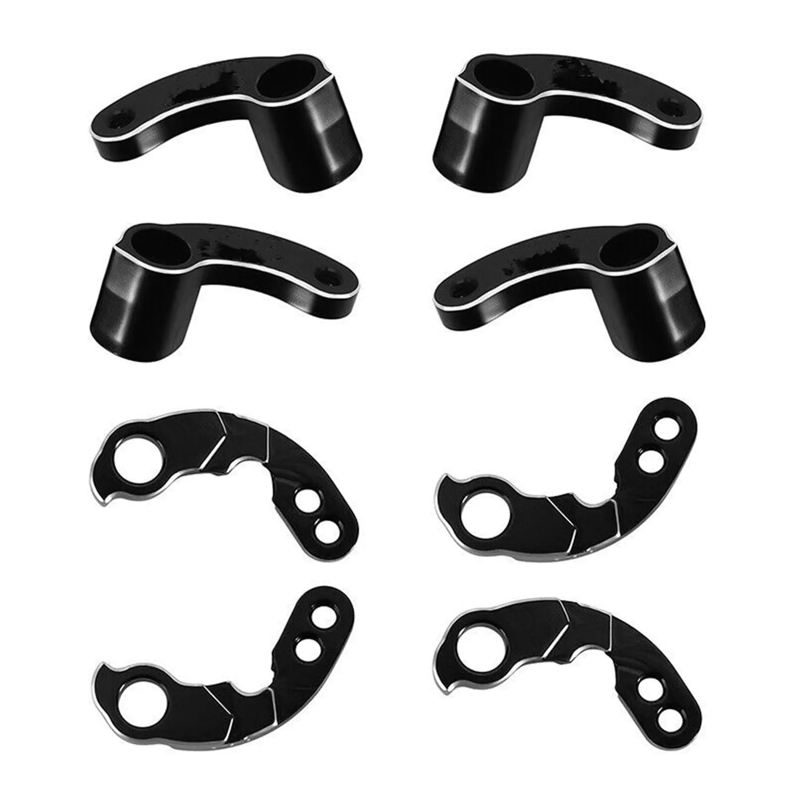 CNC Aluminum Shock Flex Blades Traxxas TRX4M 1 18 RC Crawler Car