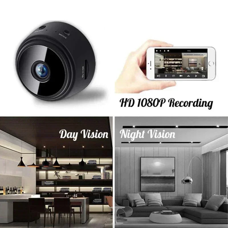 Wireless Wifi Camera 4K HD A9 Mini Video Recorder Security Monitoring