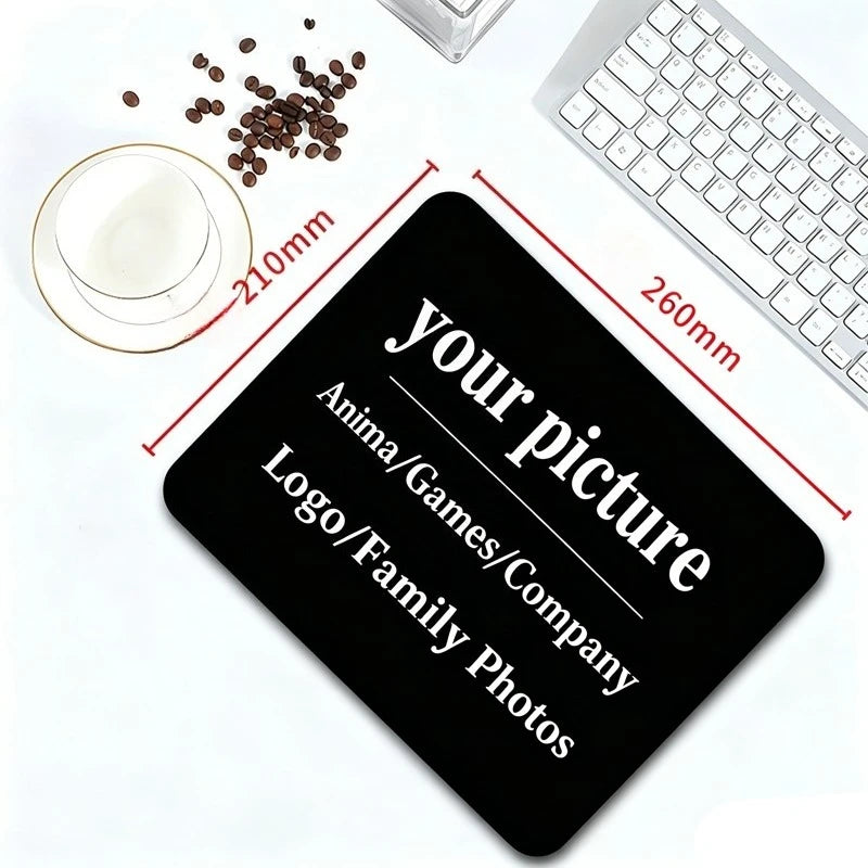Custom Mouse Pad Print Diy Desk Mat Gaming Customized Gamer Office