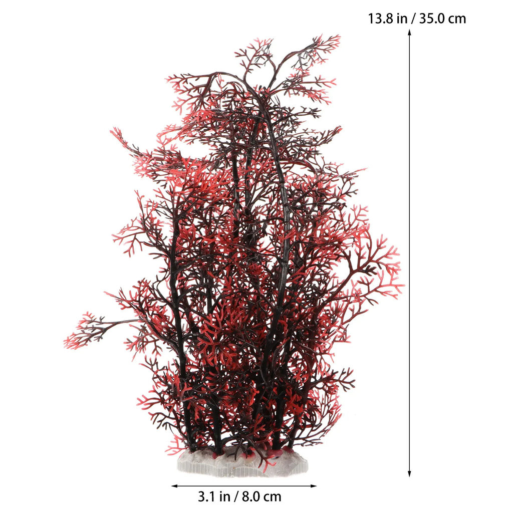 Aquarium Plastic Plants Artificial Seaweed Simulation Water Fish Tank