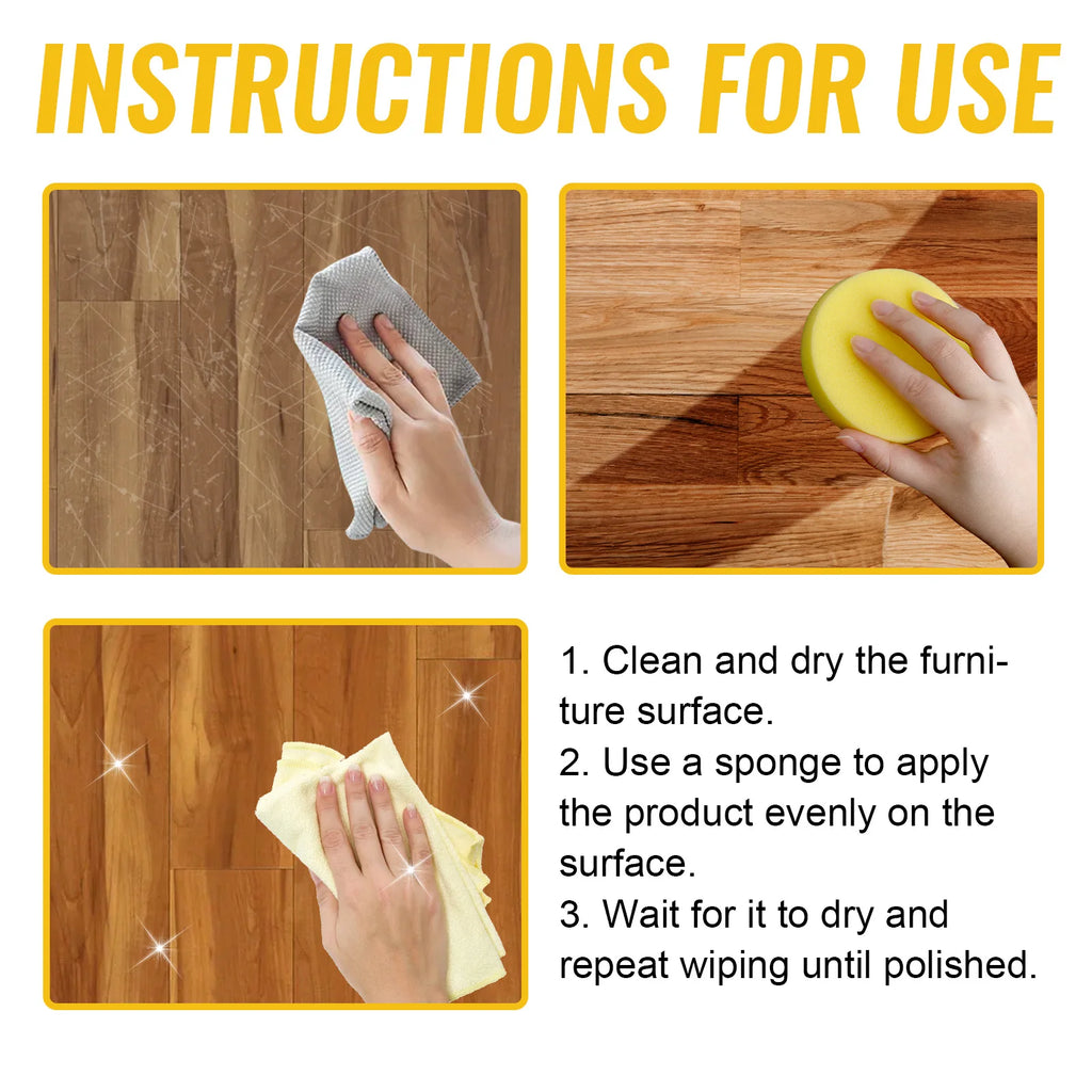 Beeswax Wood Floor Cleaner & Polish – Shine, Protect & Clean Wood Floor Polish Zpaxo