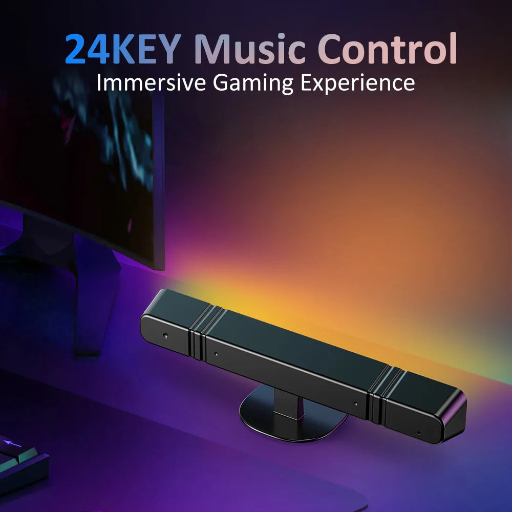 RGB LED USB Ambient Light – Music Sync Gaming Atmosphere Lamp