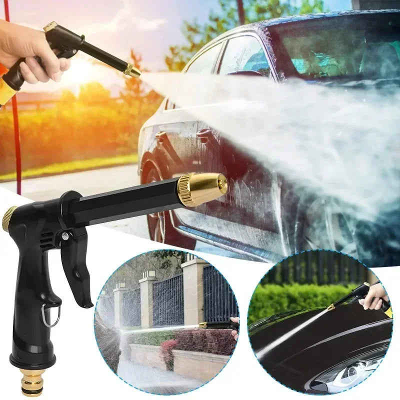 Hot Hose Accessories Hose Nozzle Courtyard Watering Water Gun High Pressure Car Wash Sprinkler Home Gardening Tools Foam Pot Zpaxo