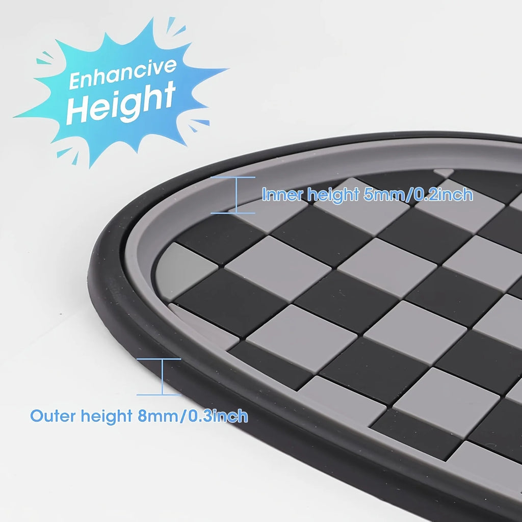 Car Dashboard Anti-Slip Mat, 360° Phone Holder & Parking Pad Dashboard Phone Organizer Zpaxo