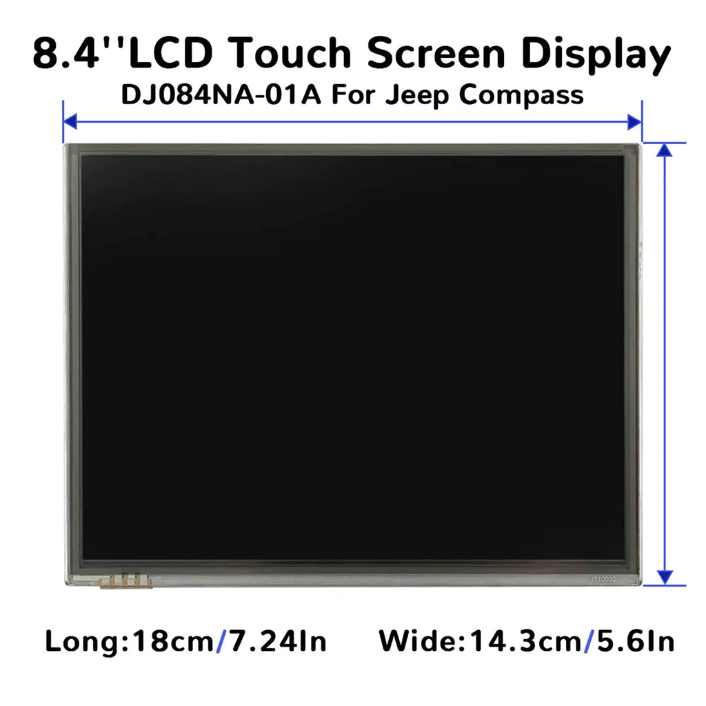 DJ084NA-01A 8 4 Uconnect LCD Monitor Touch Screen Replacement Parts