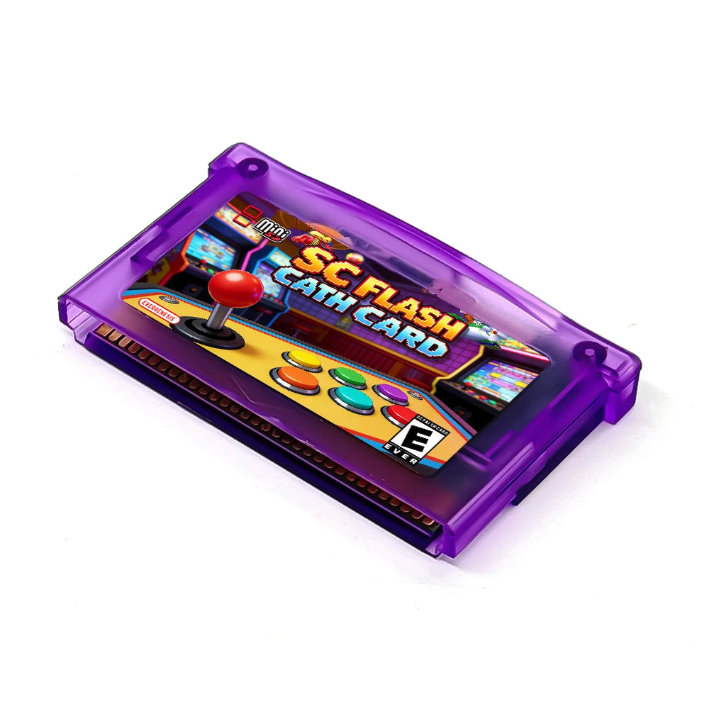 New 5000 in 1 SCFW V2.0 Mini SC Flash Card with 8G TF Card & Adapter for GBA GBC GB NES NDS Game Card Game Console Accessories Zpaxo