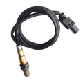 Universal Air Fuel Ratio Oxygen Lambda Sensor Metal High Resolution Oxygen O2 Sensor Wide Measuring Range Versatile Zpaxo Black