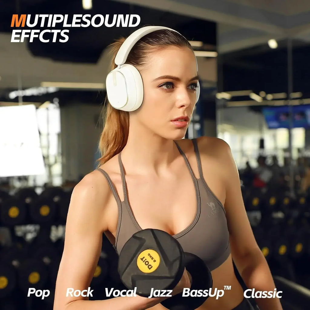 Bluetooth Headphones Active Noise Cancelling ANC Wireless Over