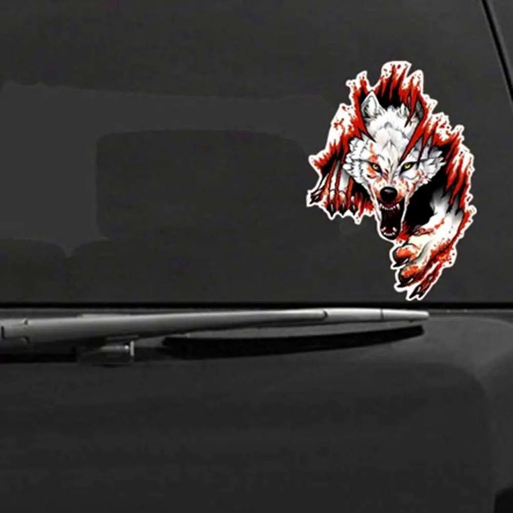Blocking Car Styling Accessories Self-adhesive 3D Realistic Sticker Zpaxo